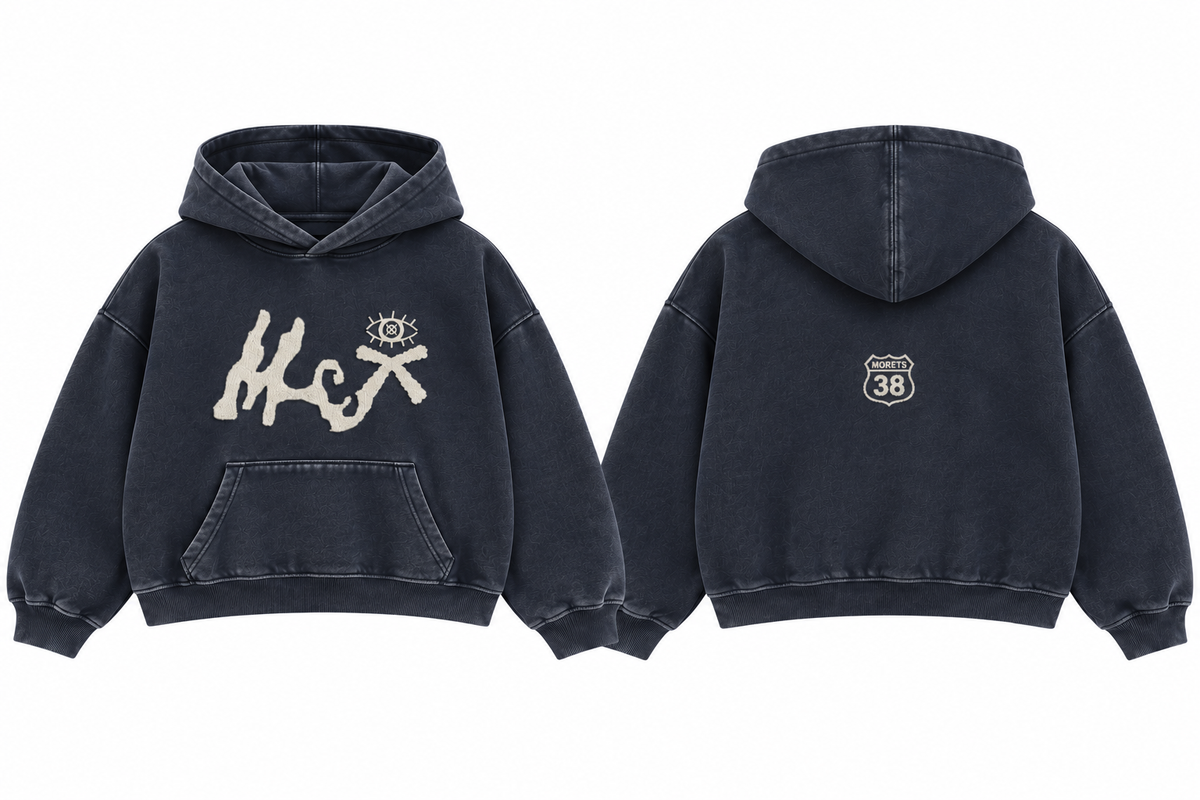 MORETS 38 Hoodie — Delante